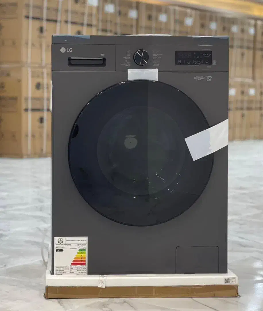 لباسشویی 9کیلوگرم الجی دودی متور گیربکس|ماشین لباسشویی و خشک‌کن لباس|بانه, |دیوار