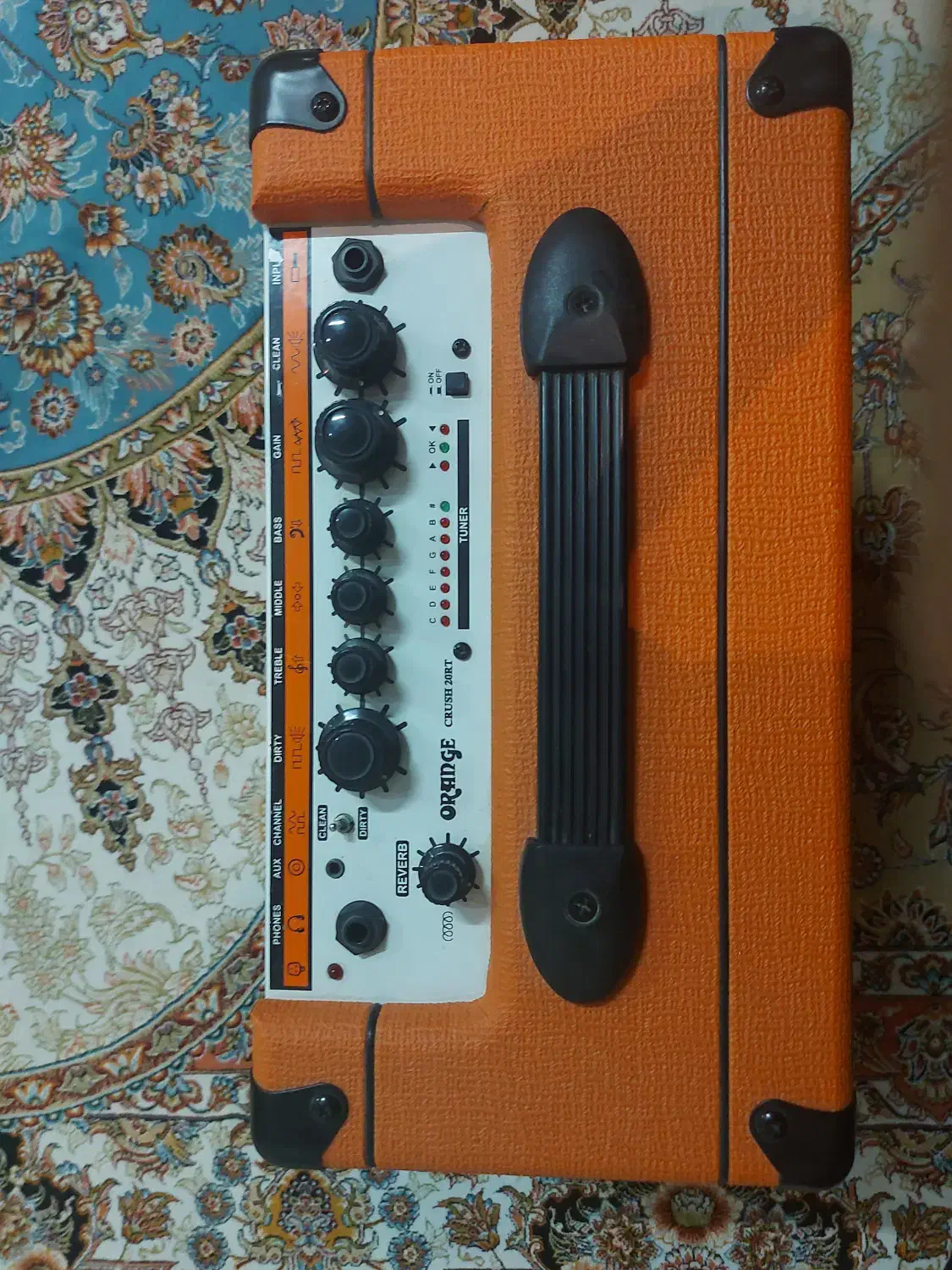 آمپلی فایر گیتار orange crush 20rt|گیتار، بیس، امپلیفایر|شیراز, ارم|دیوار