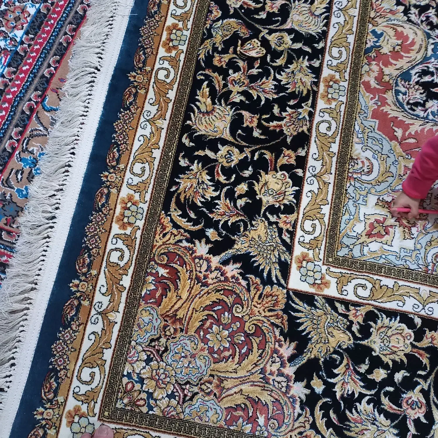 یک عدد فرش ۱۲متری سالم|فرش|ورامین, ورامین|دیوار