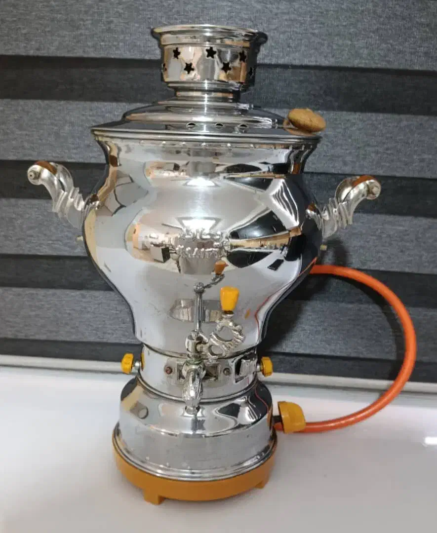 سماور گازی ۶لیتری|سماور، چای‌ساز، قهوه‌ساز|تنکابن, |دیوار