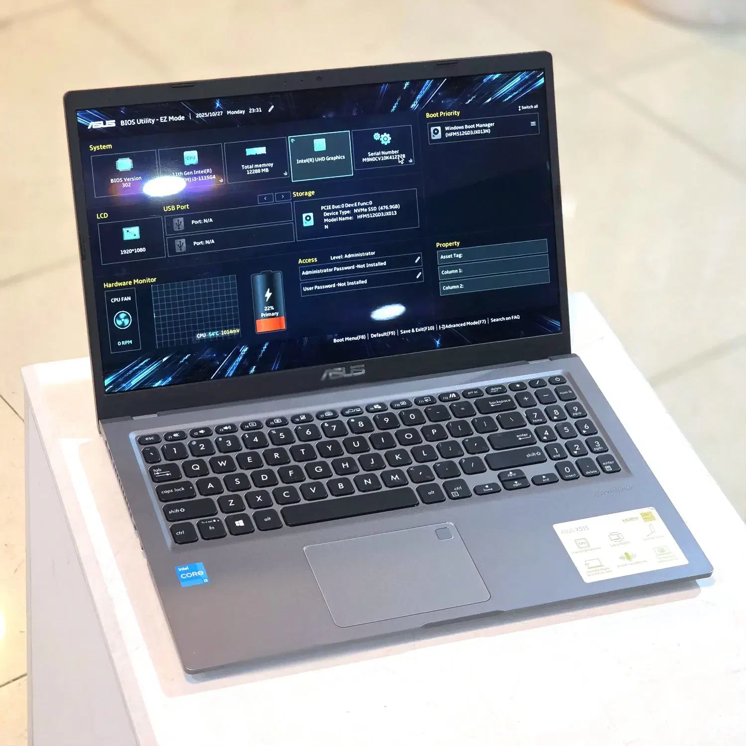 لپتاپ ایسوس ASUS Vivobook R565E لمسی|رایانه همراه|شیراز, ملاصدرا|دیوار