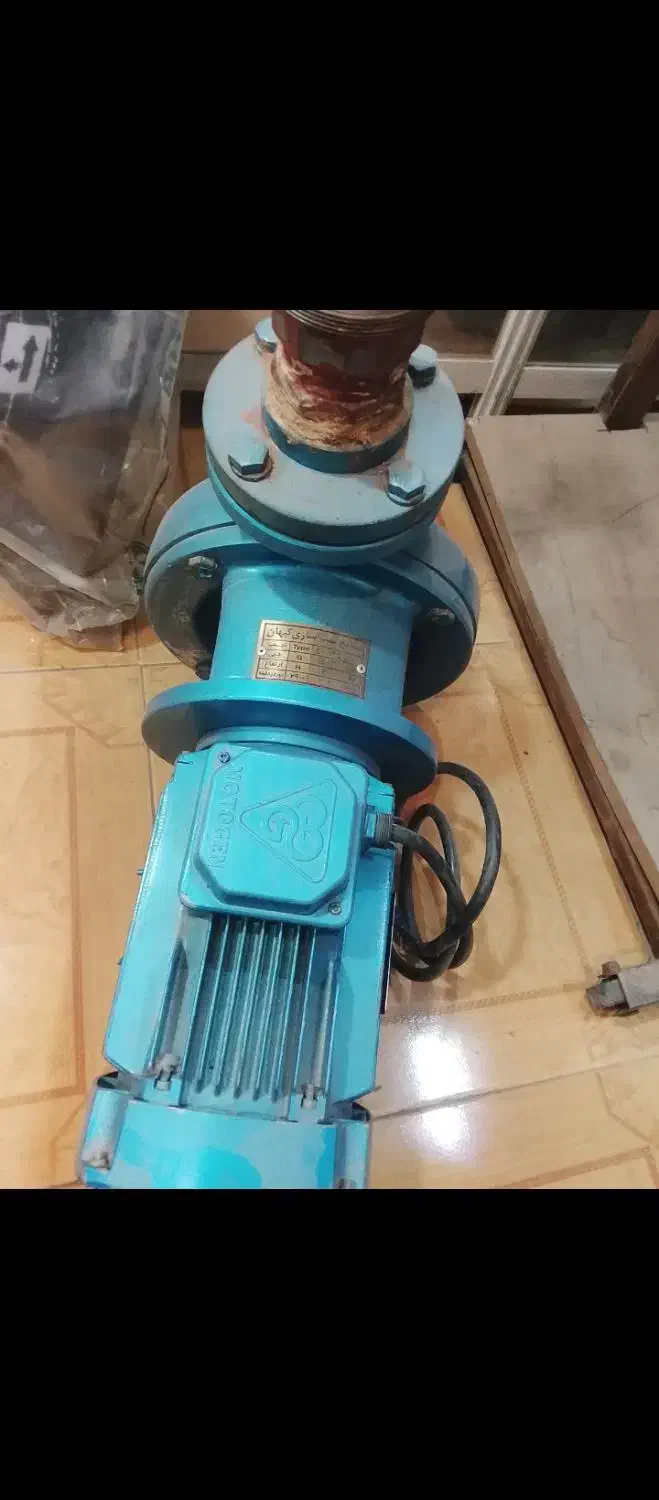 پمپ موتورخانه 3 فاز 3 اسب موتوژن تبریز درحدنو|آبگرمکن، پکیج، شوفاژ|اسلام‌شهر, شهرک واوان|دیوار