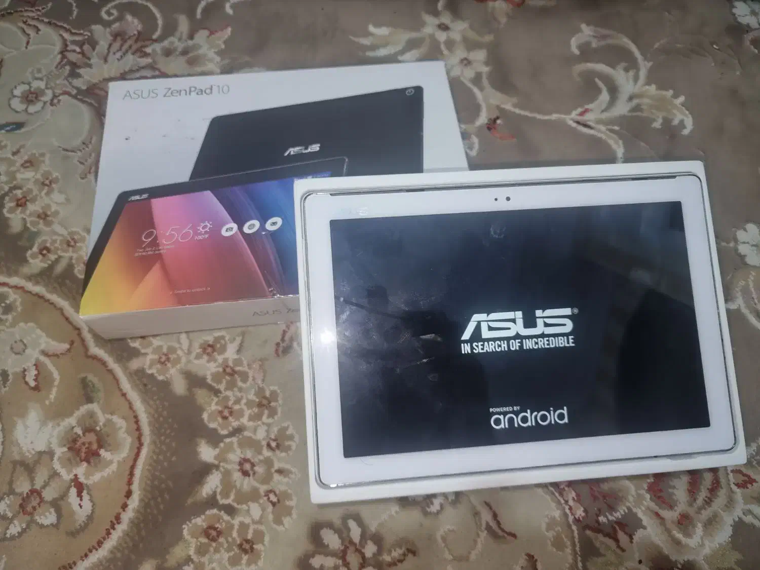 تبلت اندروید فورجی با۳۲گیگ رم و صفحه ده اینچی Asus|تبلت|زاهدان, |دیوار