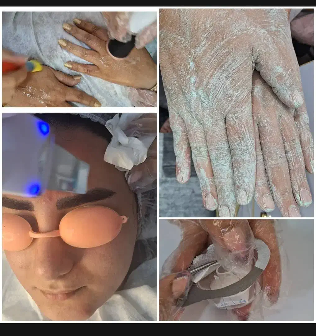 با ما   پوست صورت دست وپاهای خودرا جوان کنید|خدمات آرایشگری و زیبایی|بهبهان, |دیوار