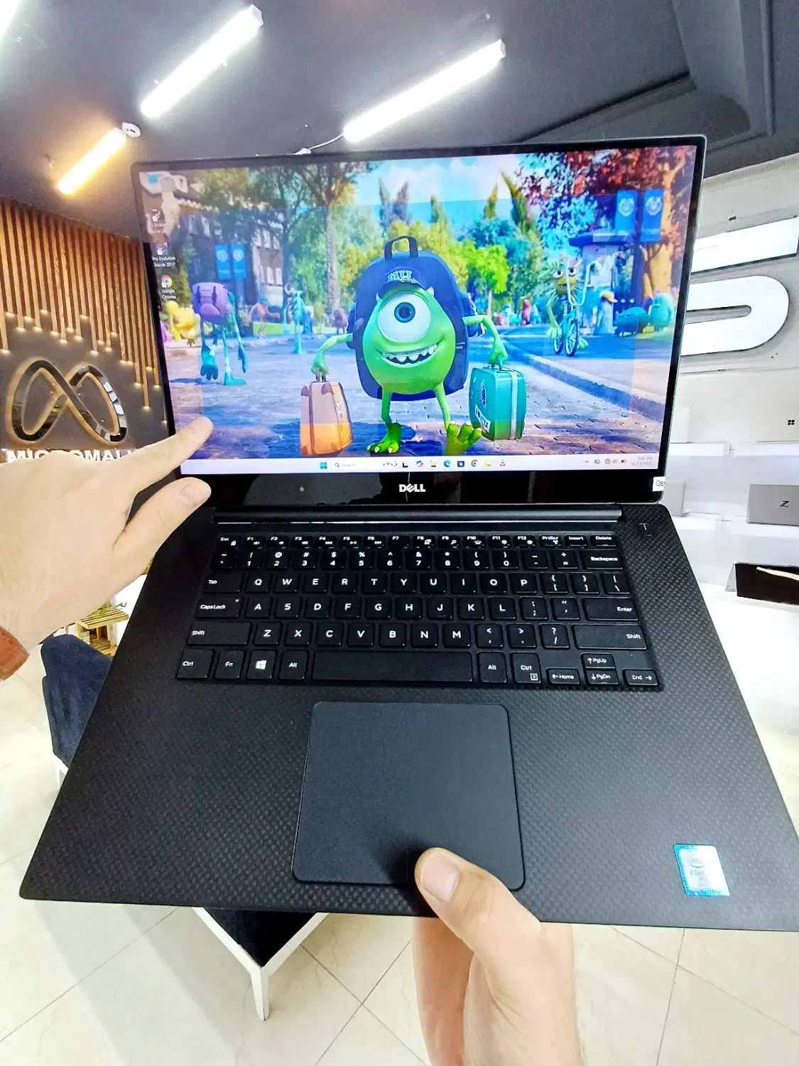 لپتاپ دل 4k لمسی دانشجویی|رایانه همراه|نیشابور, دارایی|دیوار