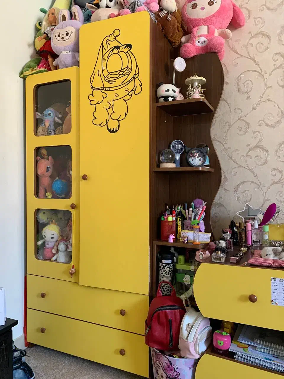 کمد کودک|بوفه، ویترین، کنسول|رشت, دیانتی|دیوار