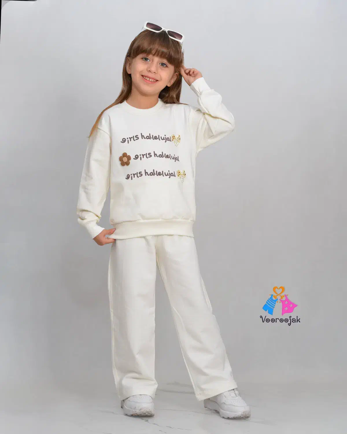 ست بلوز و شلوار دورس دخترانه عمده|کفش و لباس بچه|تهران, بازار|دیوار