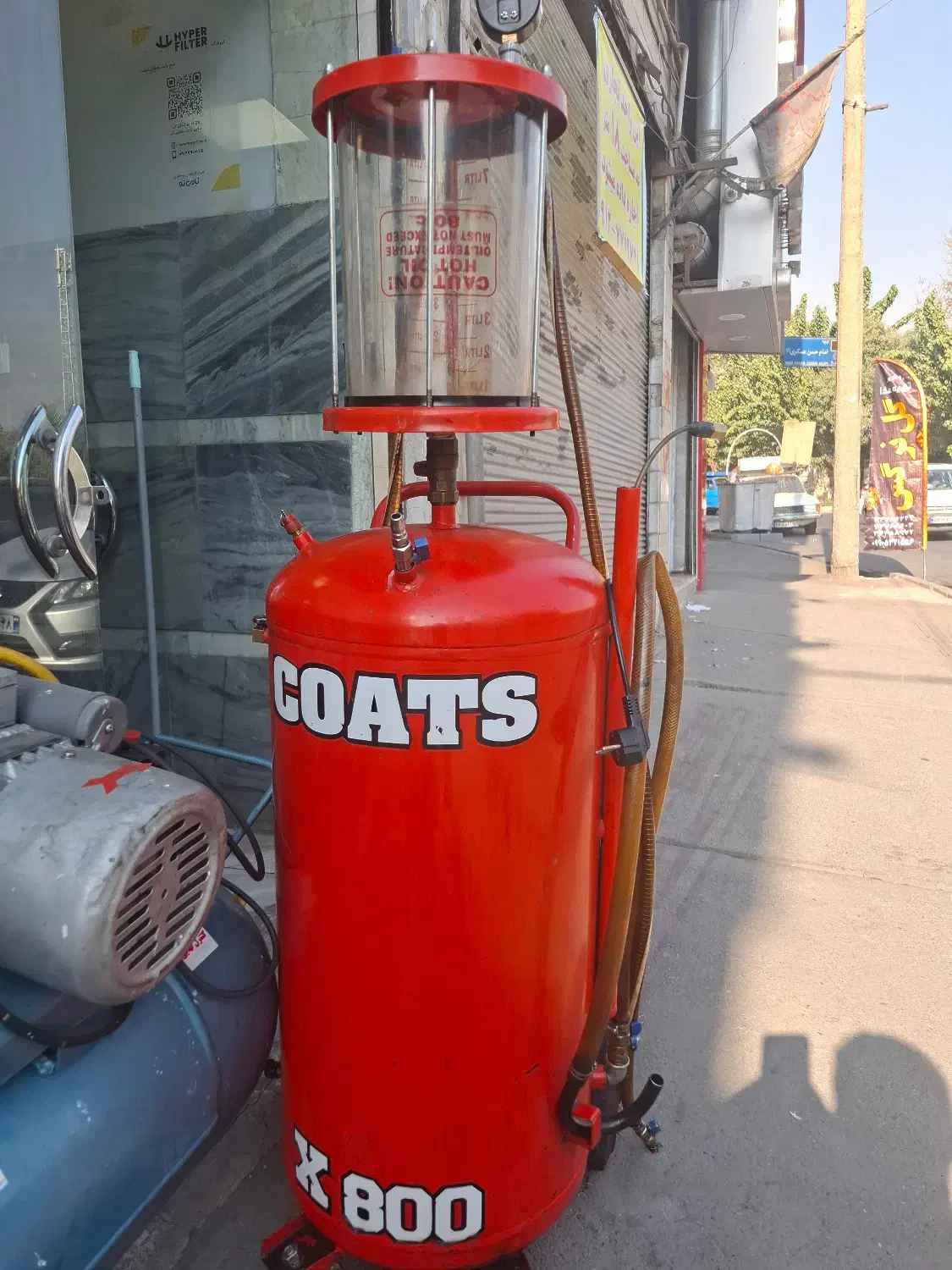 دستگاه ساکشن روغن برقی ۹۰ لیتری|فروشگاه و مغازه|ری, صفاییه (چشمه علی)|دیوار