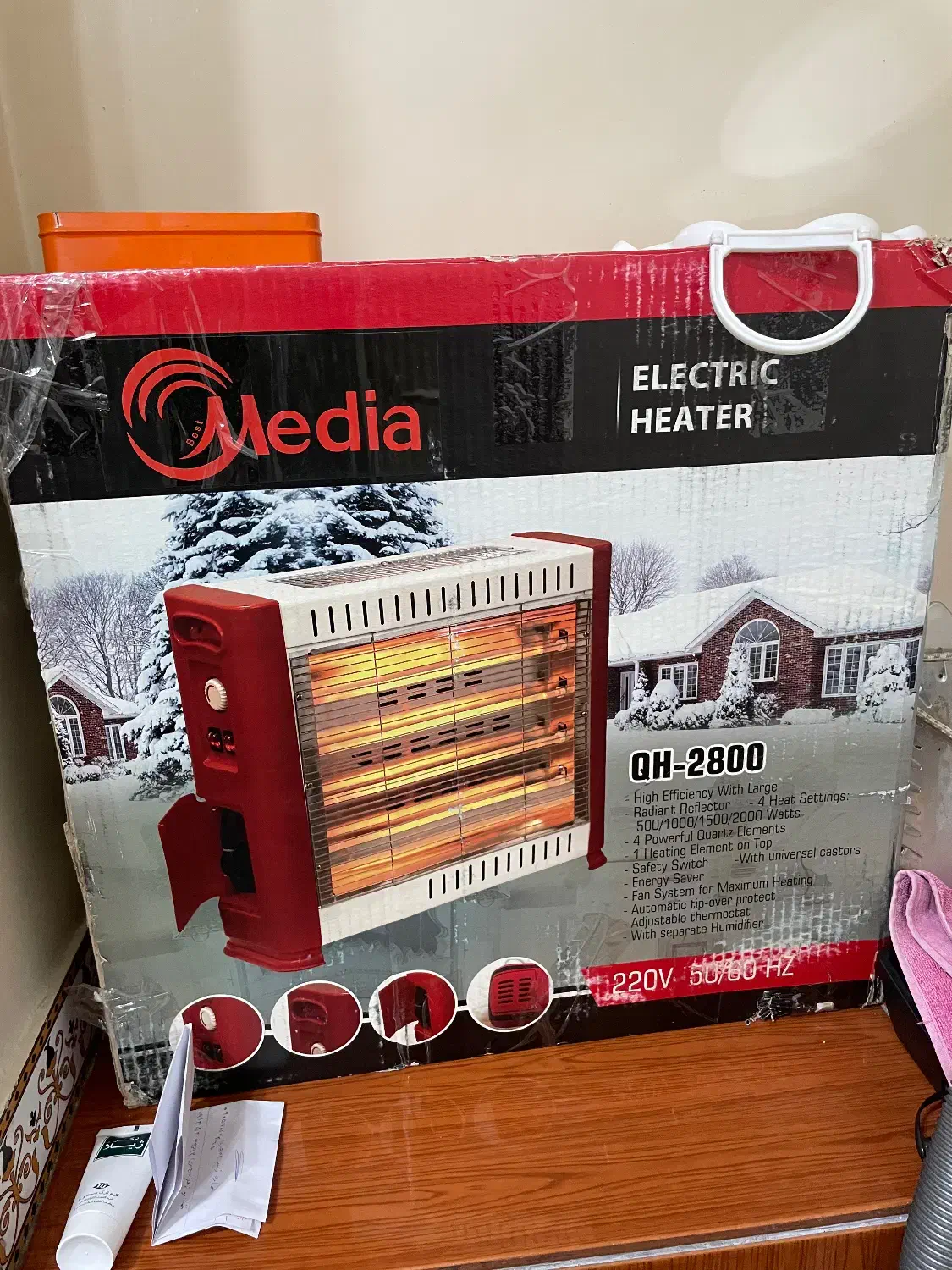 بخاری برقی|بخاری، هیتر، شومینه|پارسآباد, |دیوار