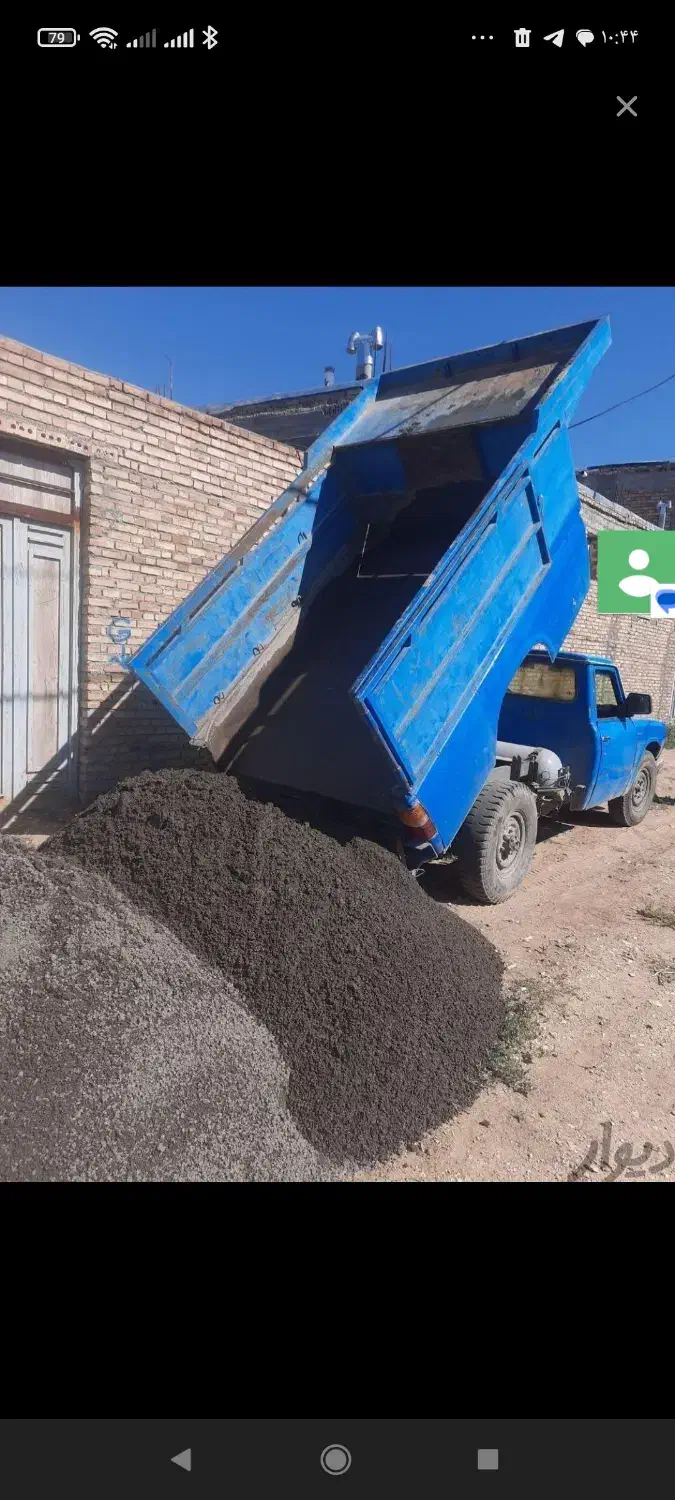 حمل نخاله ماسه شسته ماسه شبستر پوکه خاک|خدمات حمل و نقل|تبریز, |دیوار