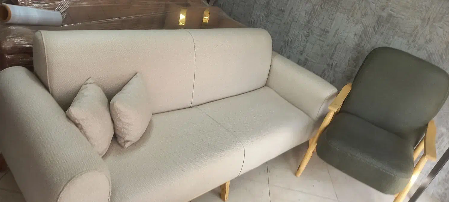 حراج مبل مبلمان نمایشگاه ۳۸ میلیون قیمت واقعی|مبلمان خانگی و میز عسلی|باغستان, |دیوار