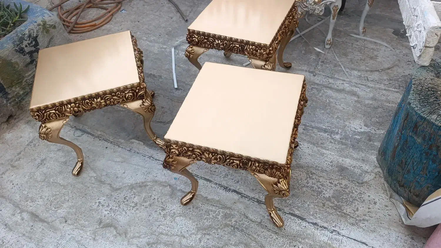 گلمیز 3تا با میز وسط|مبلمان خانگی و میز عسلی|شیراز, محراب|دیوار