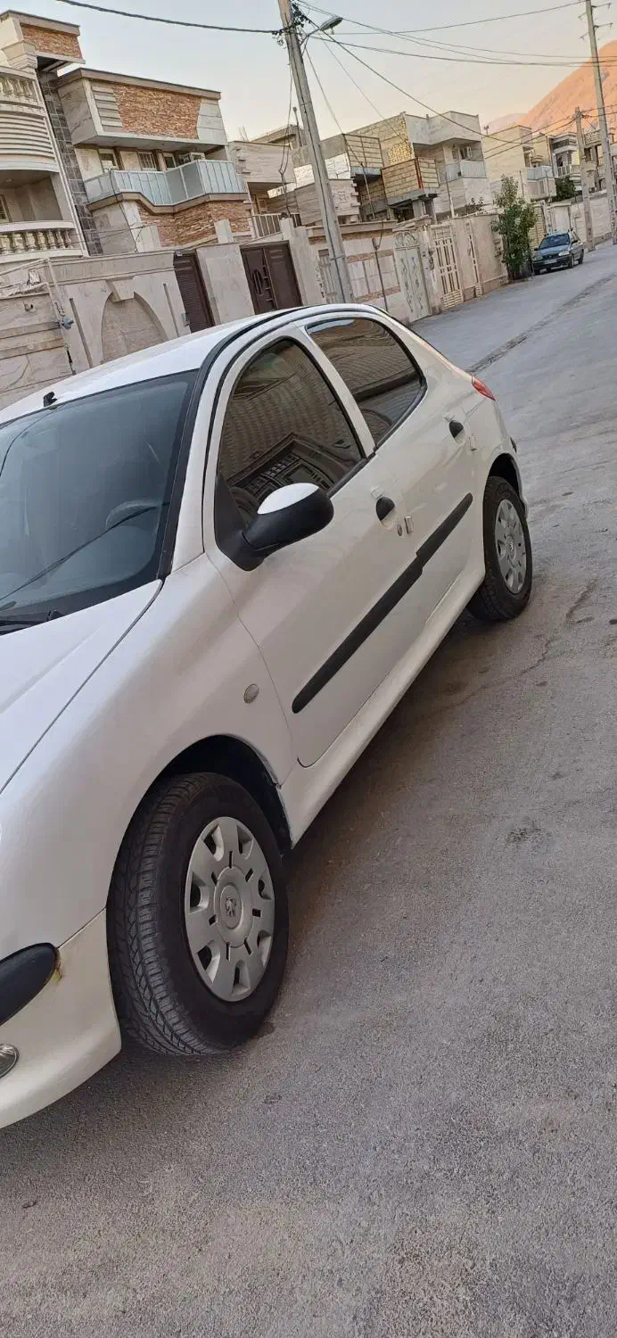 پژو ۲۰۶ تیپ۲ مدل ۹۵|خودرو سواری و وانت|کازرون, |دیوار