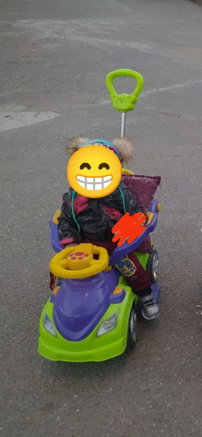 ماشین چهار چرخ|اسباب‌بازی بچه|رشت, ولکس|دیوار