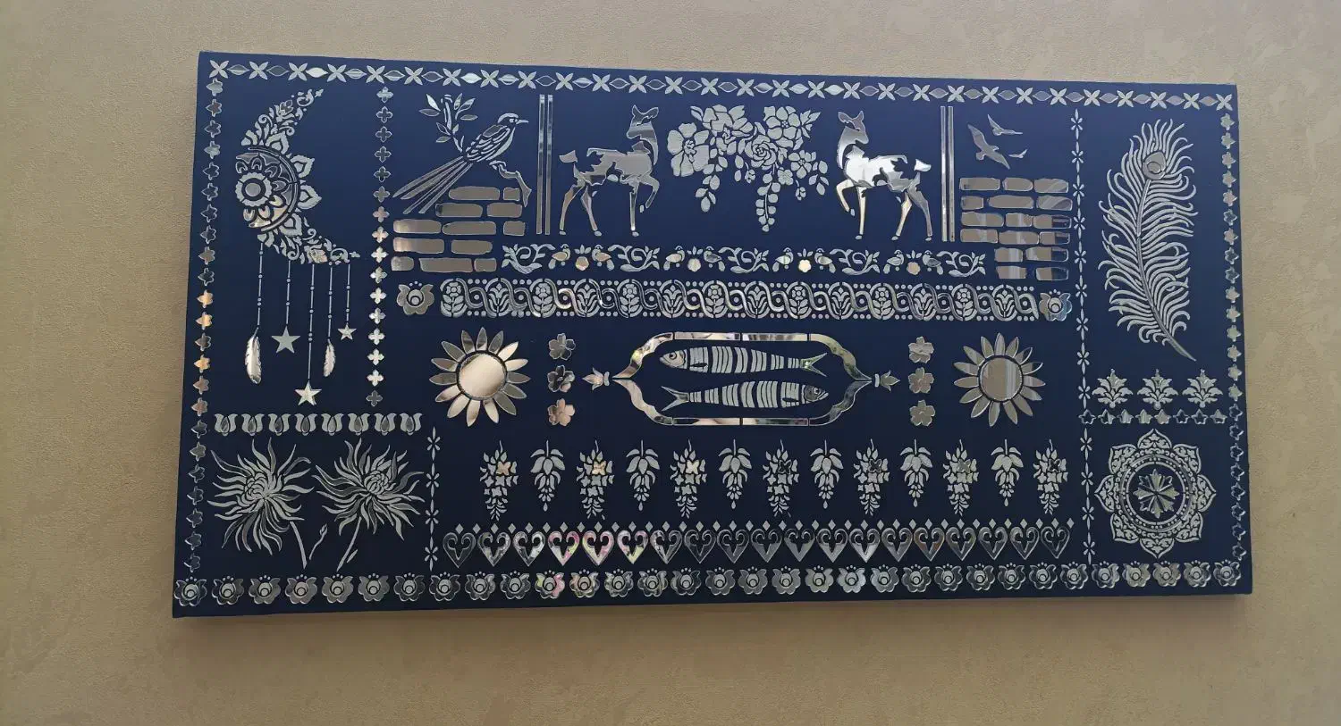 تابلو لیپان آرت (باغ بهشت )|تابلو، نقاشی، عکس|لاهیجان, شهید آوینی|دیوار