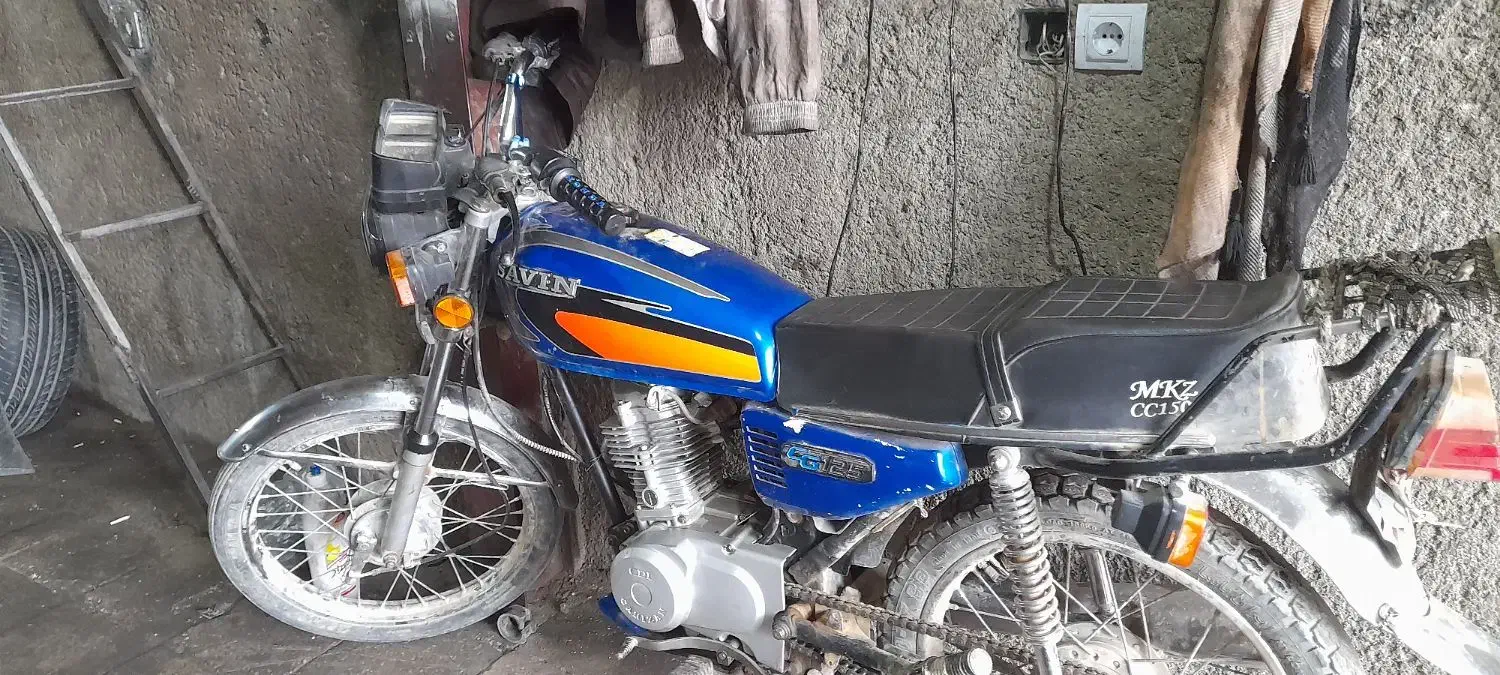 موتور ۱۲۵مزایده مدل ۸۶|موتورسیکلت|مریوان, |دیوار