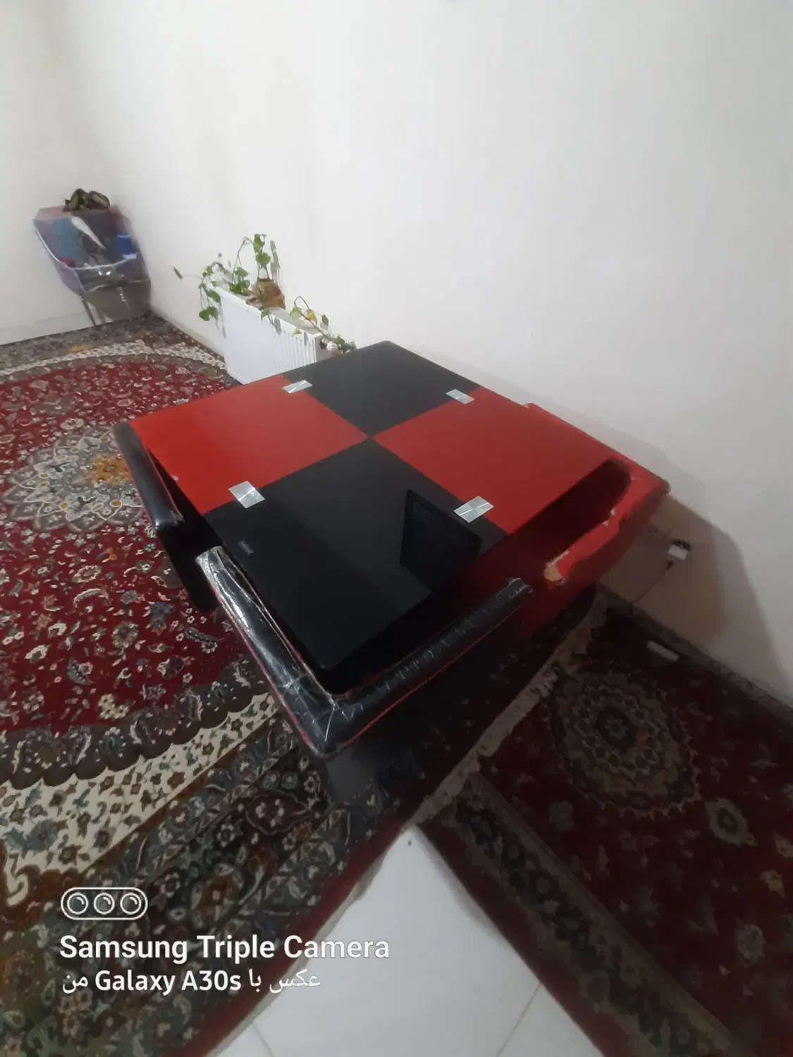 میز شیشه ای ۴نفره نهارخوری|میز و صندلی غذاخوری|شیراز, شهرک کوثر|دیوار