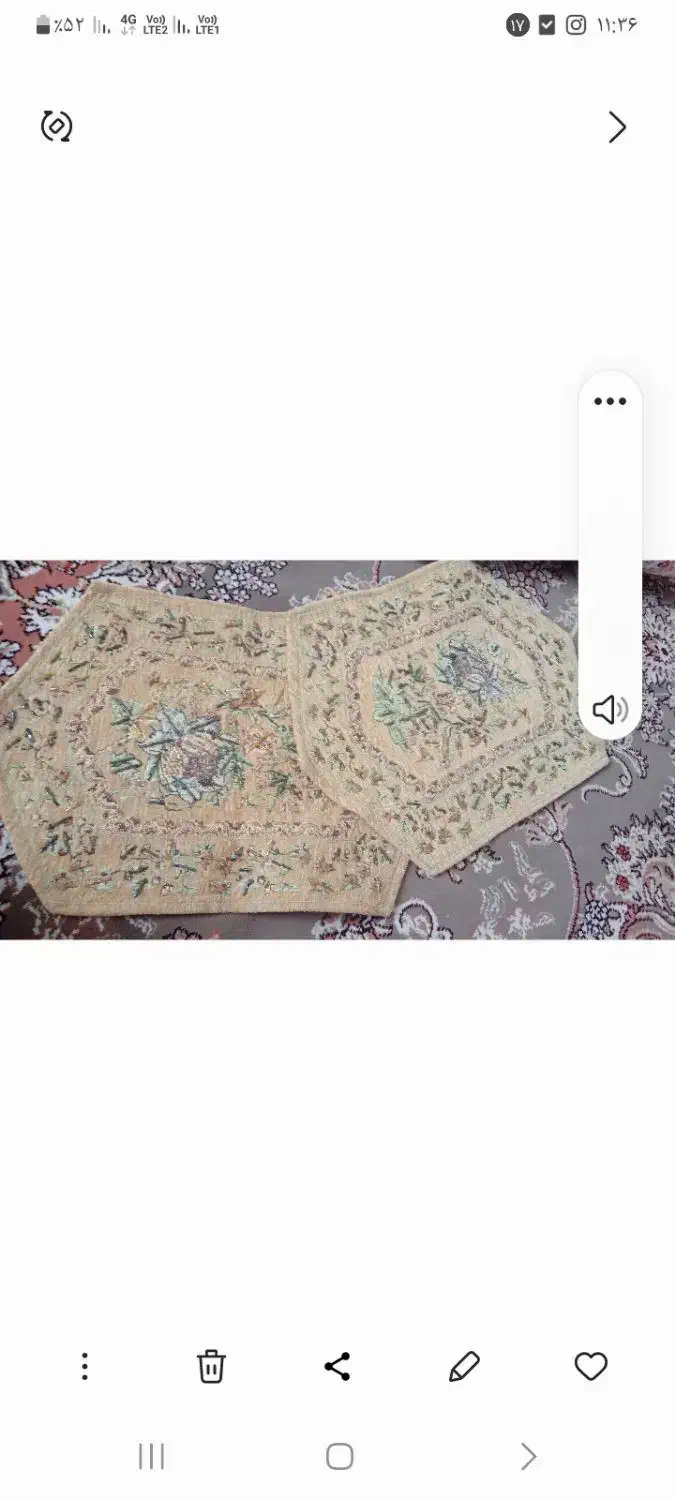 سلام رانر کار شده نو|پرده، رانر، رومیزی|تهران, شهران جنوبی|دیوار