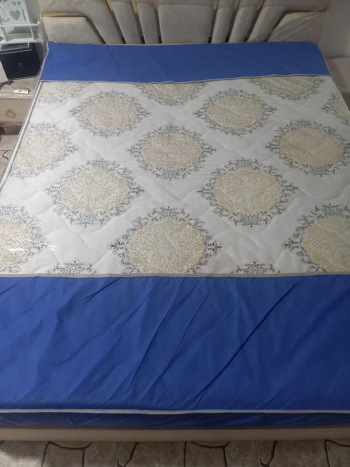 تشک دونفره طرح دار رویال|تشک تختخواب|آبادان, |دیوار