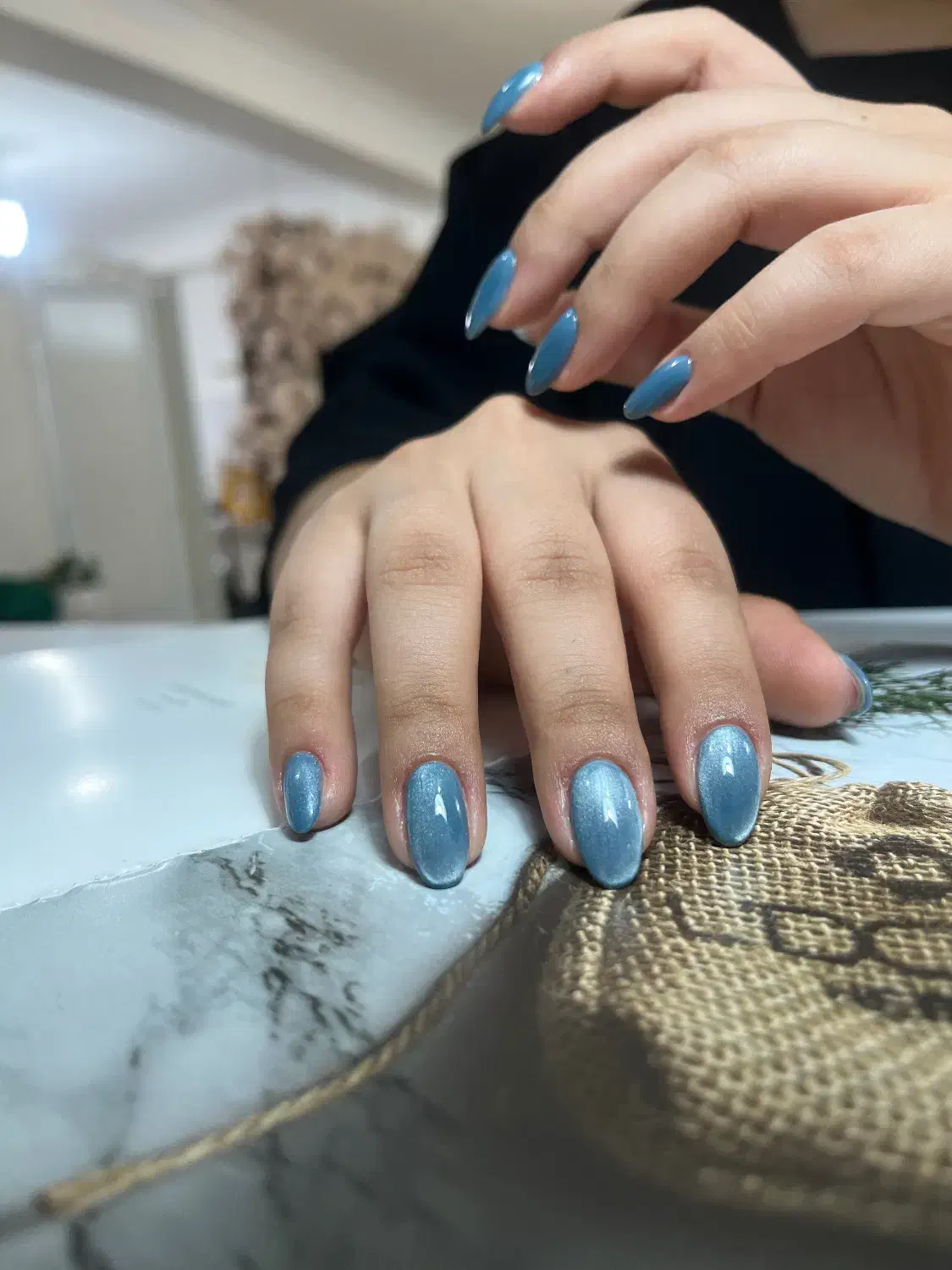 ژلیش ناخن طبیعی به مناسب شب یلدا|خدمات آرایشگری و زیبایی|رشت, منظریه|دیوار