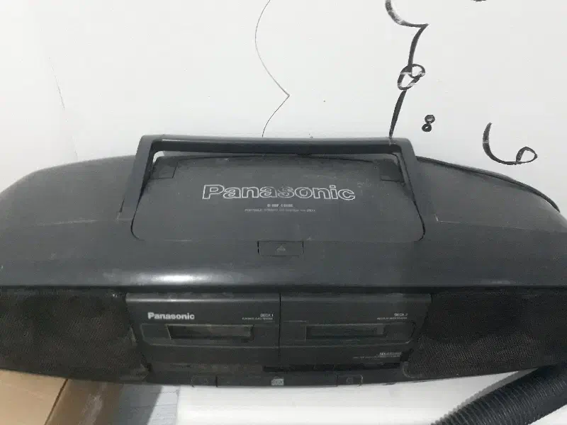 ضبط پاناسونیک اصلی دوکاست تصویری|سیستم صوتی خانگی|بیرجند, |دیوار