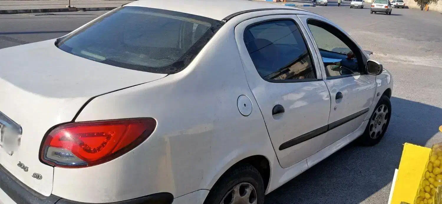 206 SD دوگانه سوز شرکتی ۸۷ سفید|خودرو سواری و وانت|ساری, |دیوار