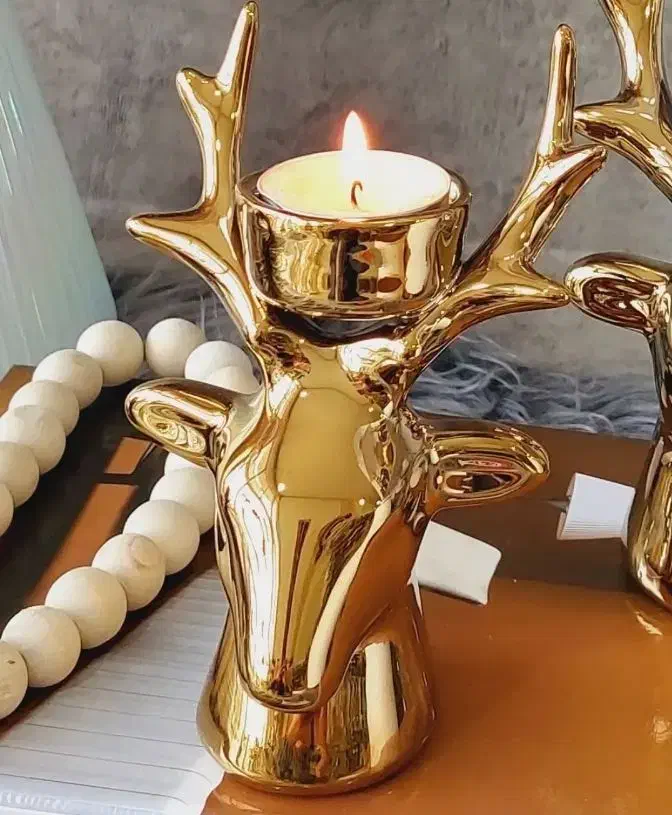 جاشمعی گوزن طلایی کاملاً نو|زیورآلات و اکسسوری|فردیس, سرحد آباد|دیوار