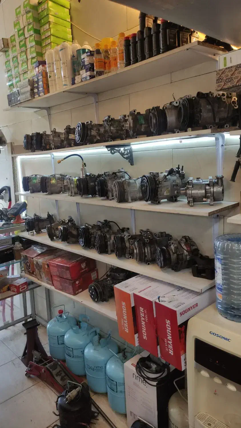 گاز کولر خودرو وکمپرسور|قطعات یدکی و لوازم جانبی|اصفهان, شهرک صنعتی امیرکبیر (شاپور جدید)|دیوار