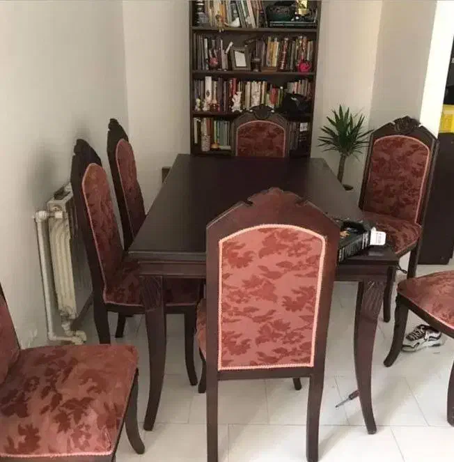 میز نهار خوری میز غذا خوری 8 نفره|میز و صندلی غذاخوری|کاشان, رجایی|دیوار