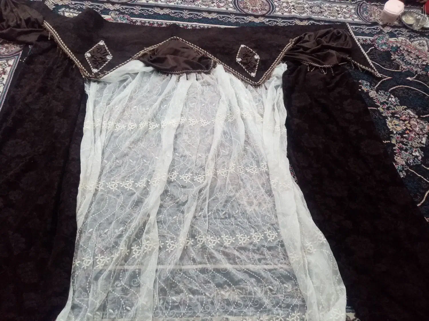 پرده و سر پرده|پرده، رانر، رومیزی|شوشتر, |دیوار