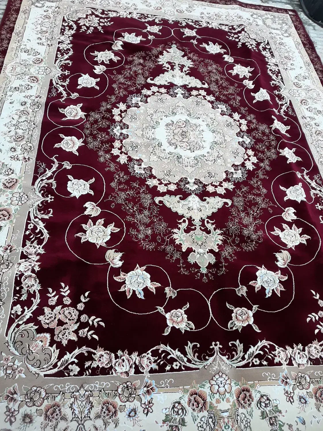 فرش ۹ متری|فرش|کرمانشاه, |دیوار