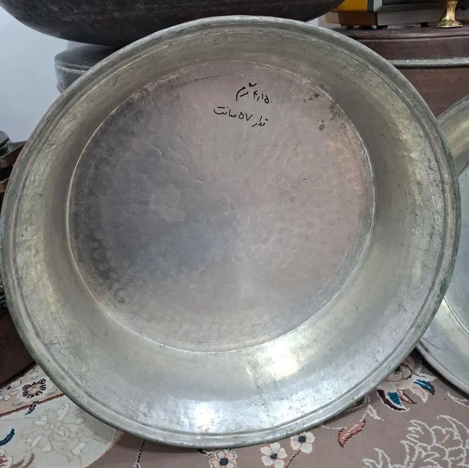 ظروف مسی،مس قدیمی|کلکسیون اشیاء عتیقه|فردوس (خراسان), |دیوار