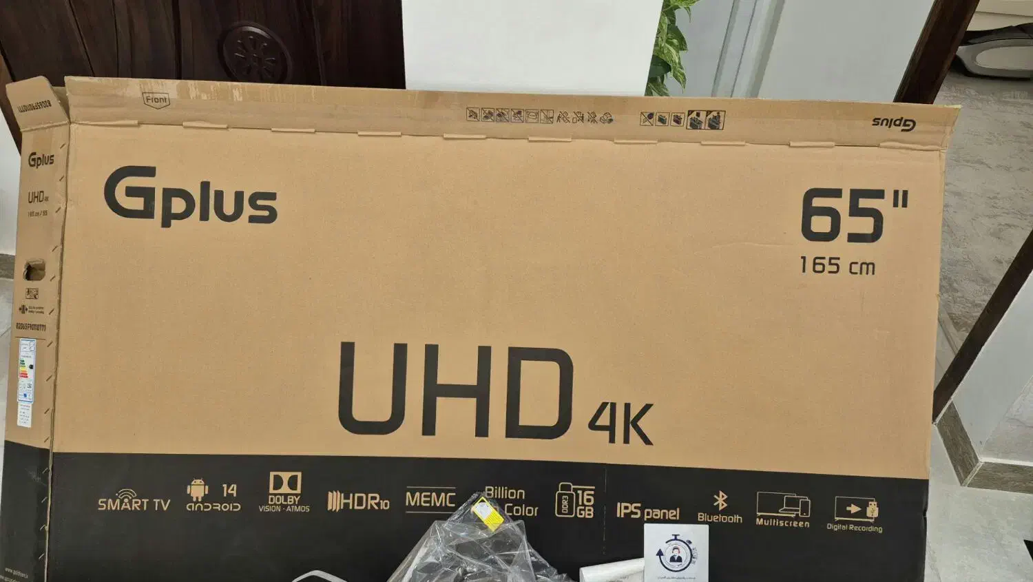 کارتن تلویزیون|تلویزیون و پروژکتور|لاهیجان, شیشه گران|دیوار