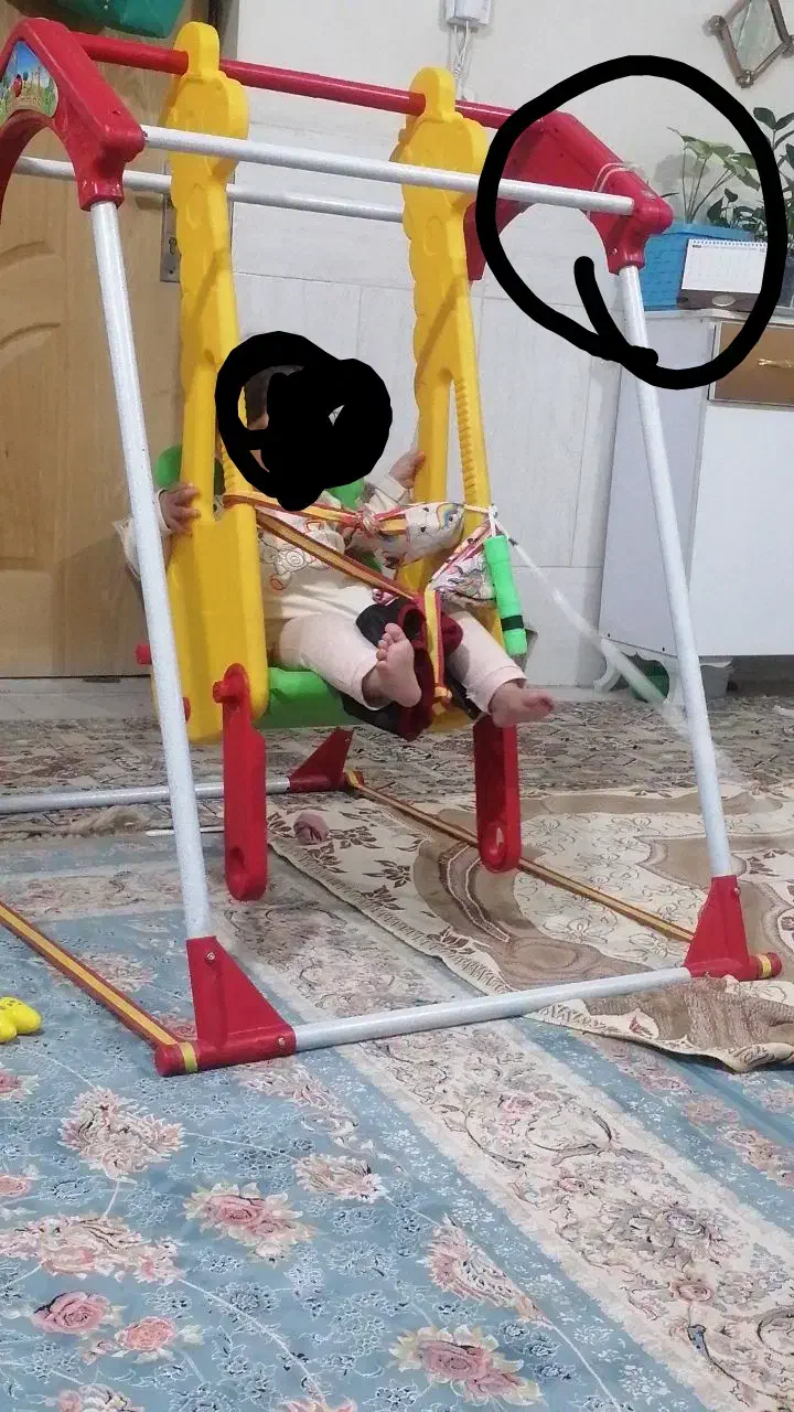 تاب|اسباب‌بازی بچه|قم, سید معصوم|دیوار