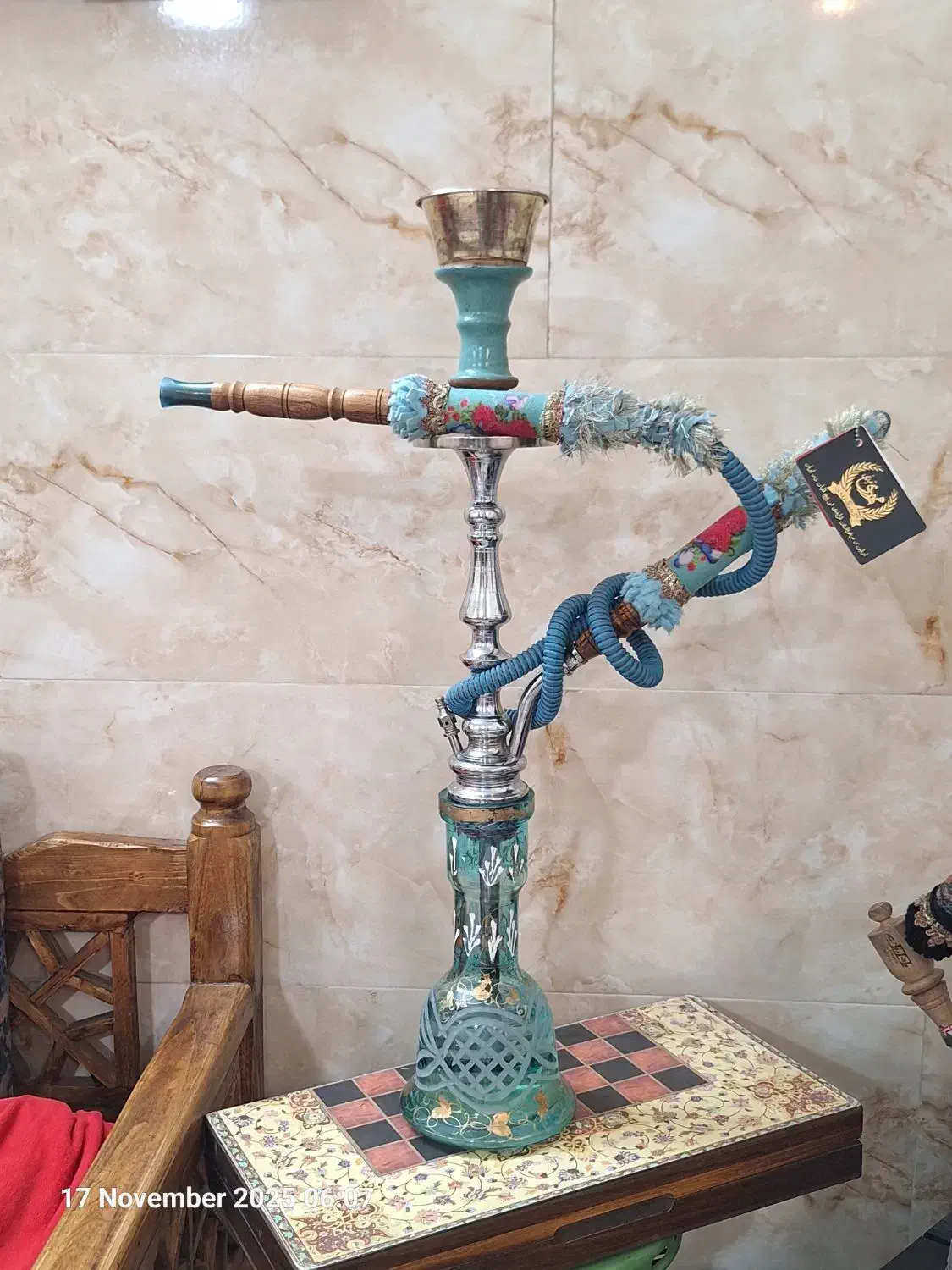 قلیان . تبریزی توپر برنجی|کلکسیون و سرگرمی|تهران, مسگرآباد|دیوار