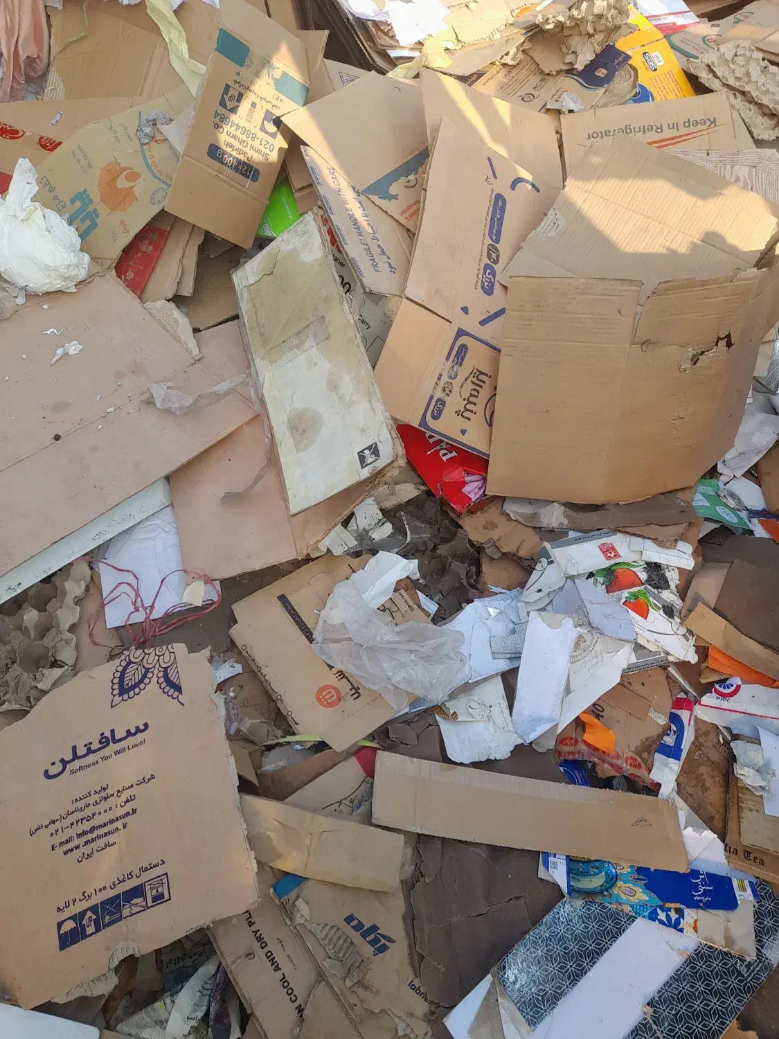 خرید ضایعات کارتن سبد میوه سبد مرغی سبد شیر نایلون|خدمات پیشه و مهارت|تهران, کیانشهر|دیوار