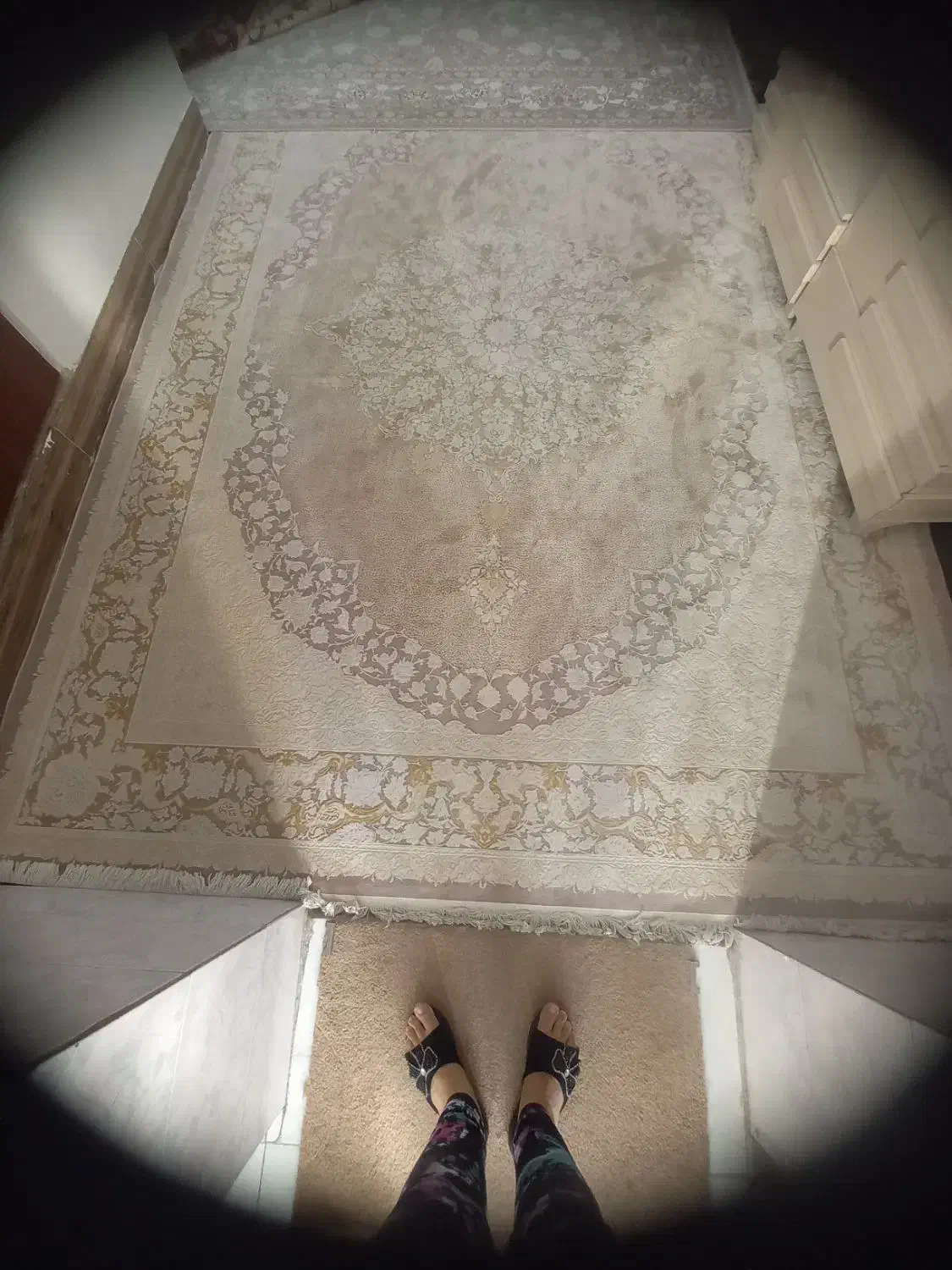 فرش 9 متری 1200 شونه ارزان مناسب جهیزیه|فرش|قدس, شهر‌قدس|دیوار