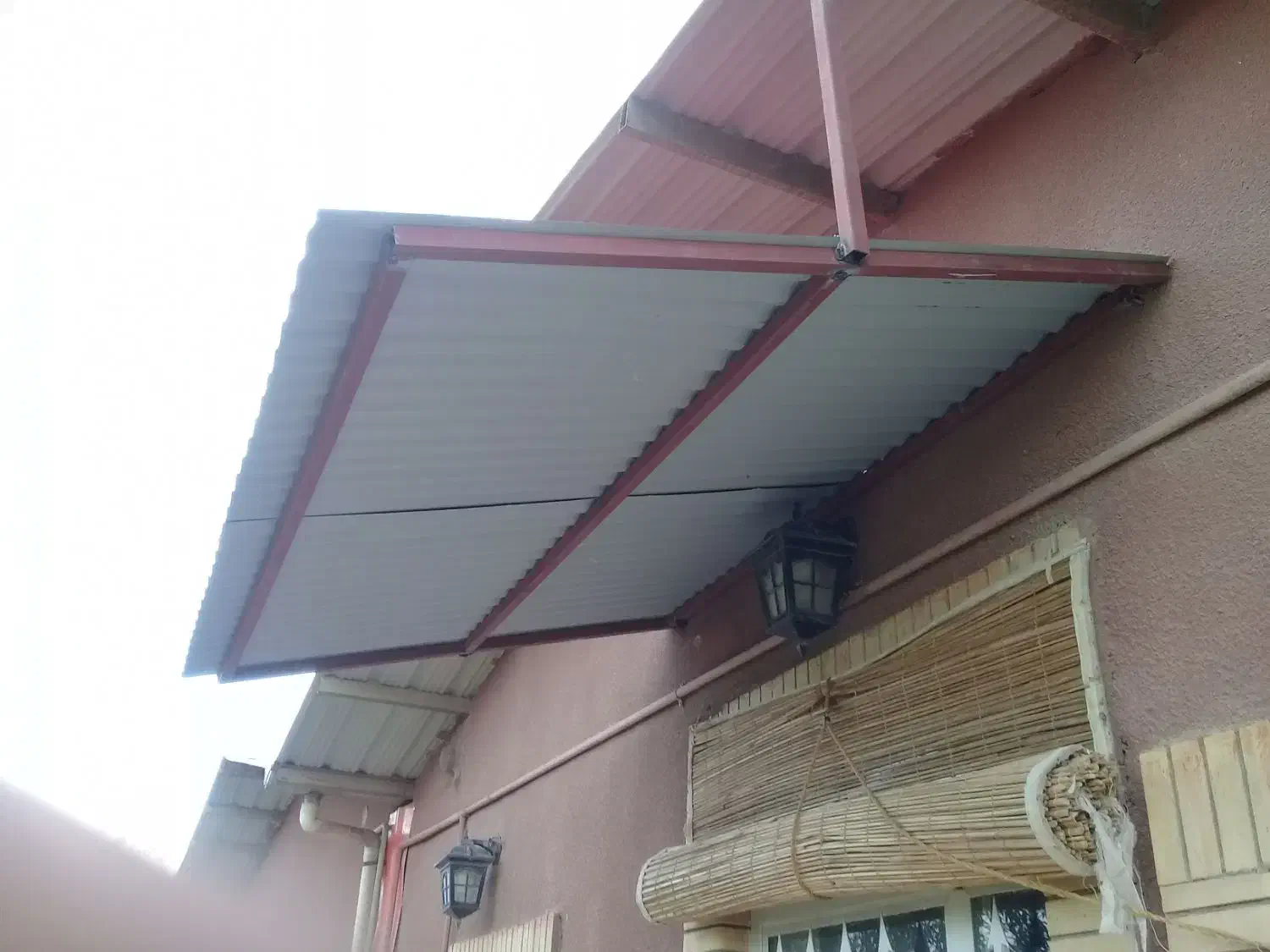 جوشکار سیار ساخت سایبان سر در حیاط درب پنجره شیری|خدمات پیشه و مهارت|گلبهار, شهر جدید گلبهار|دیوار