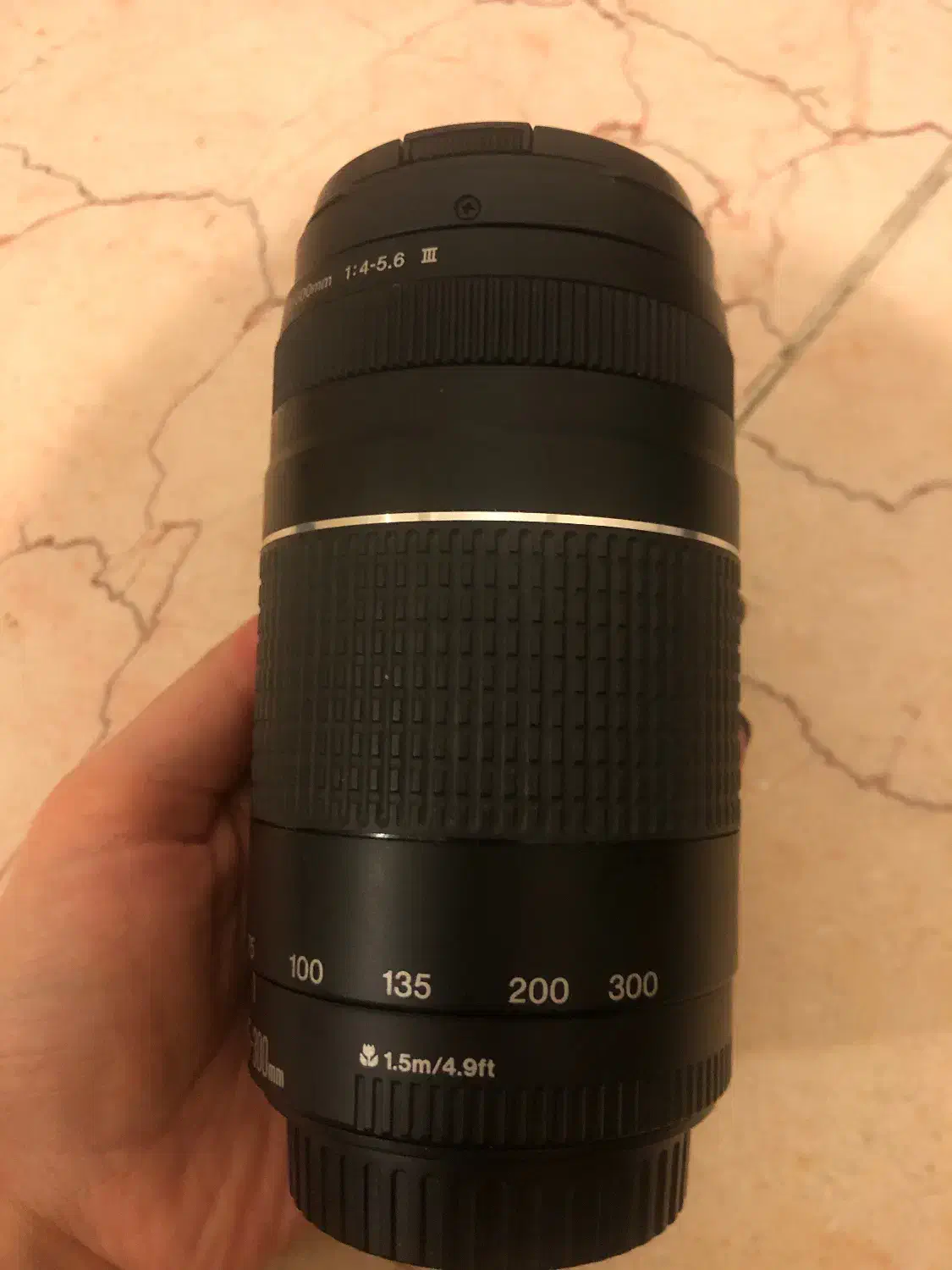 لنز ۷۵-۳۰۰ کانن|دوربین عکاسی و فیلم‌برداری|تهران, جنت‌آباد جنوبی|دیوار