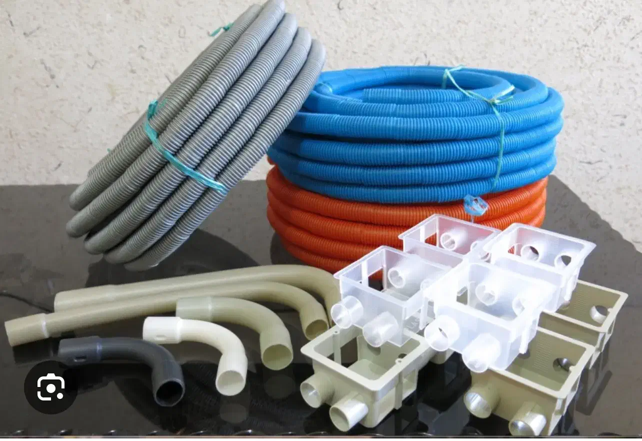 انواع لوله پولیکا برق به قیمت عمده|مصالح و تجهیزات ساختمان|آستانه اشرفیه, |دیوار