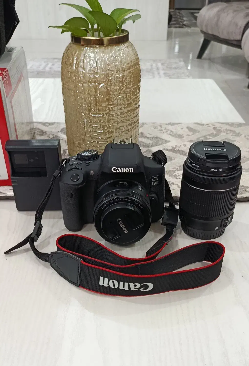 دوربین کنون Canon 750D با ۲ عدد لنز|دوربین عکاسی و فیلمبرداری|اهواز, سپیدار|دیوار