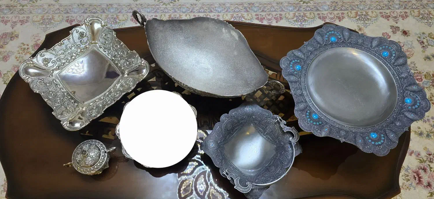 ظروف سیلور دکوری|ظروف سرو و پذیرایی|تهران, سیمای ایران|دیوار