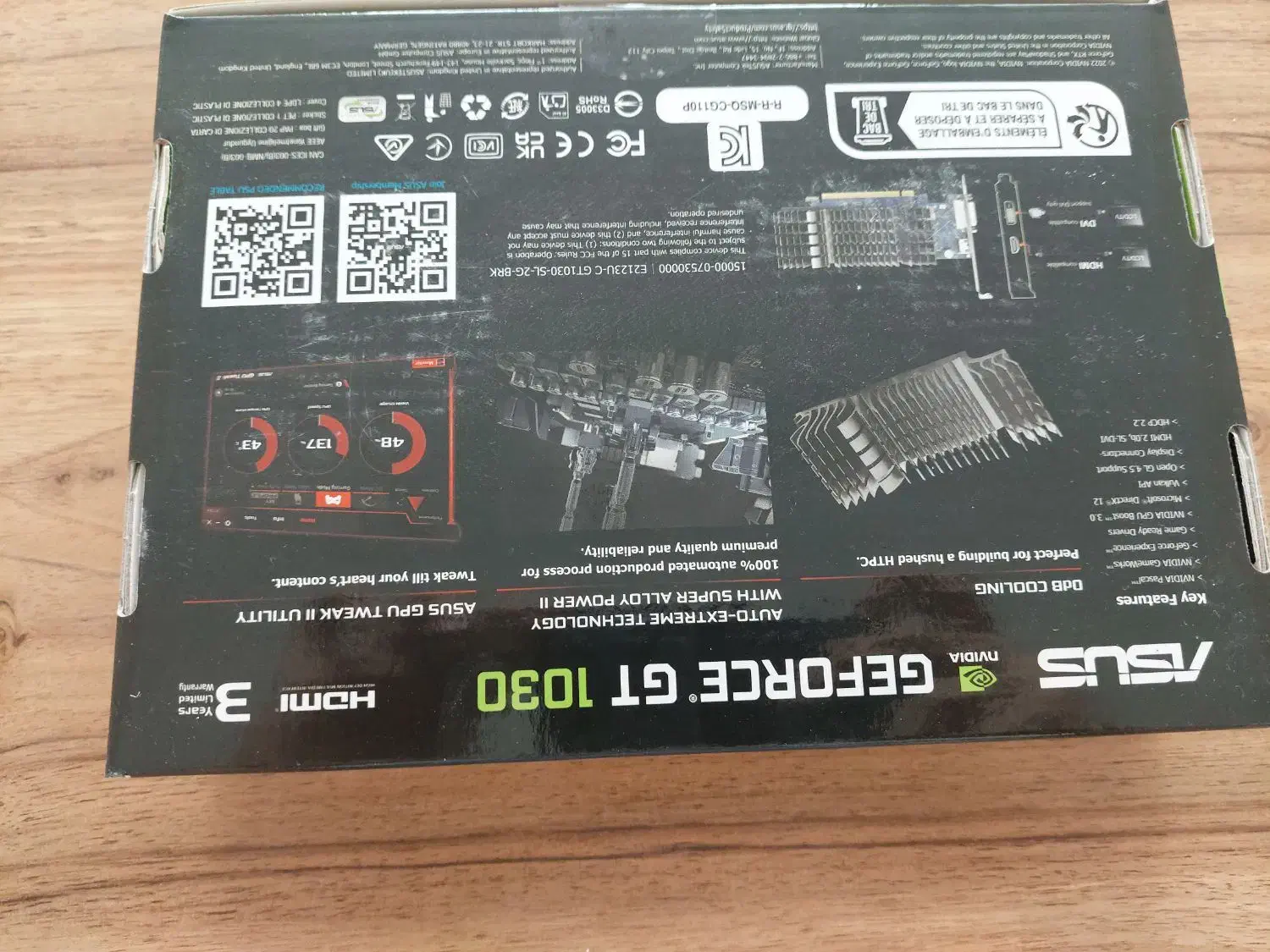 کارت گرافیک Asus GT 1030 2G DDR5 BRK|قطعات و لوازم جانبی رایانه|اصفهان, خانه اصفهان|دیوار