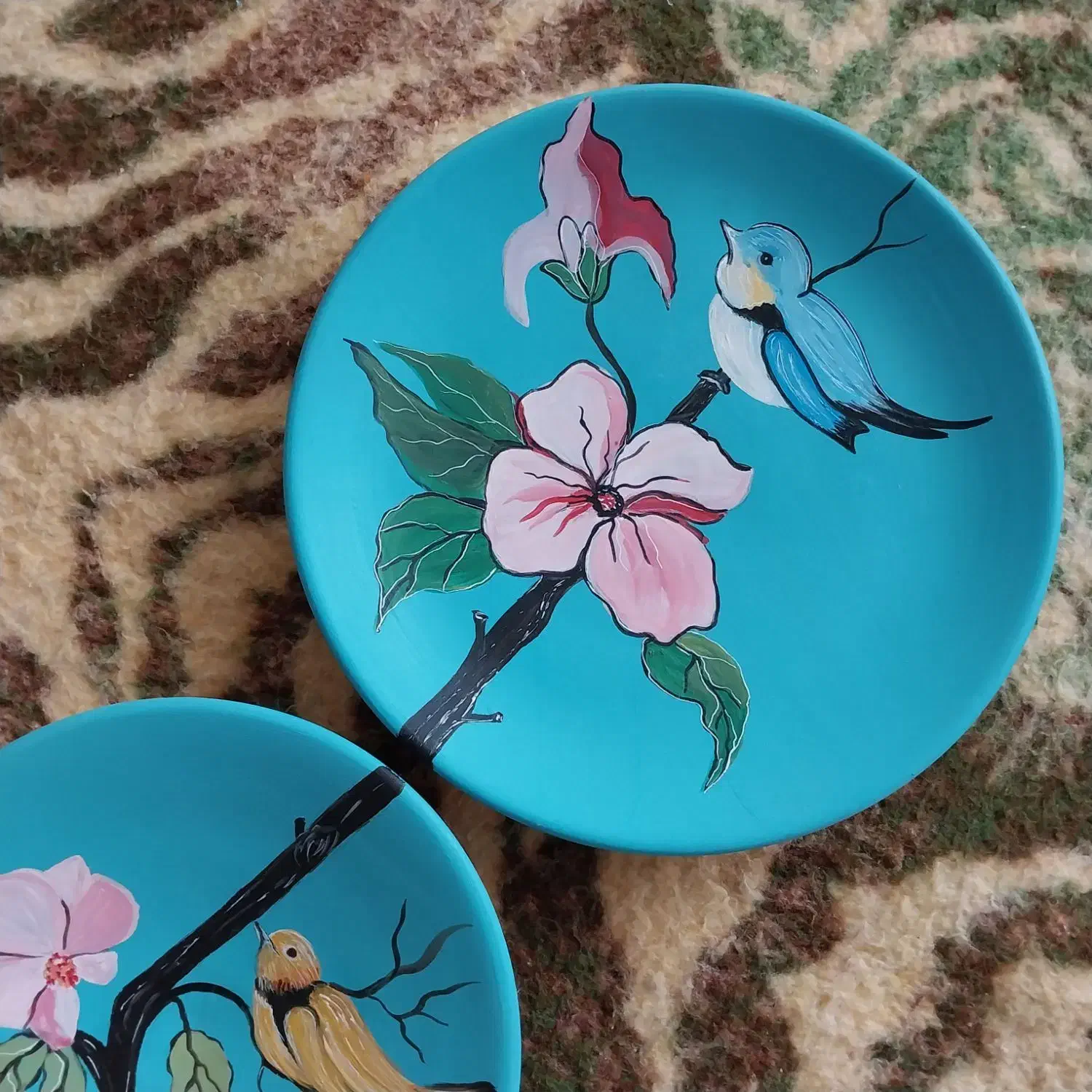 دیوار کوب فیروزه ای|صنایع دستی و سایر لوازم تزئینی|اهواز, شهرک حفاری|دیوار