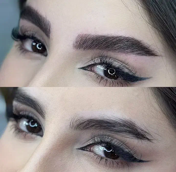 ابرو کرکی مویی و کاور ابرو قدیمی|خدمات آرایشگری و زیبایی|کوهدشت, |دیوار