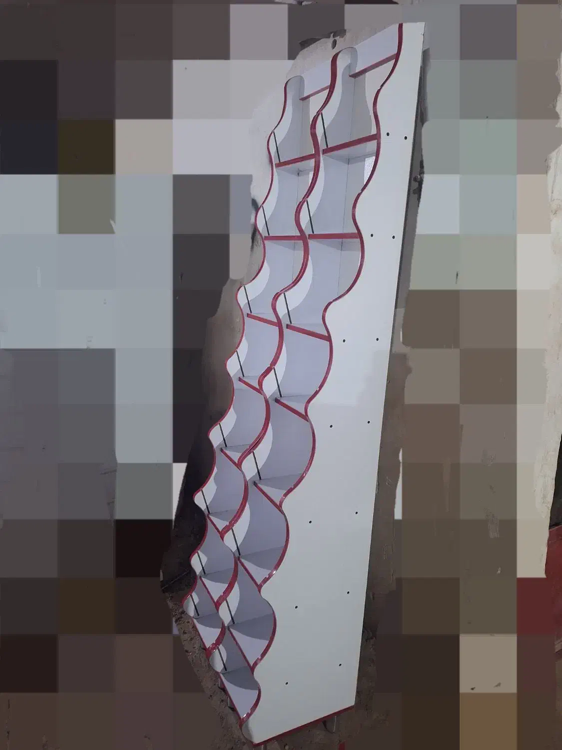 قفسه ام دی اف درحد|کتابخانه، شلف، قفسه‌های دیواری|کرمان, |دیوار