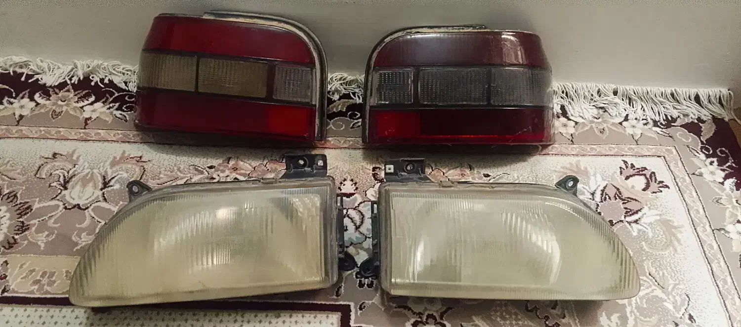 چراغ جلو و خطر عقب پراید|قطعات یدکی و لوازم جانبی|مشهد, شهید احمدی روشن|دیوار