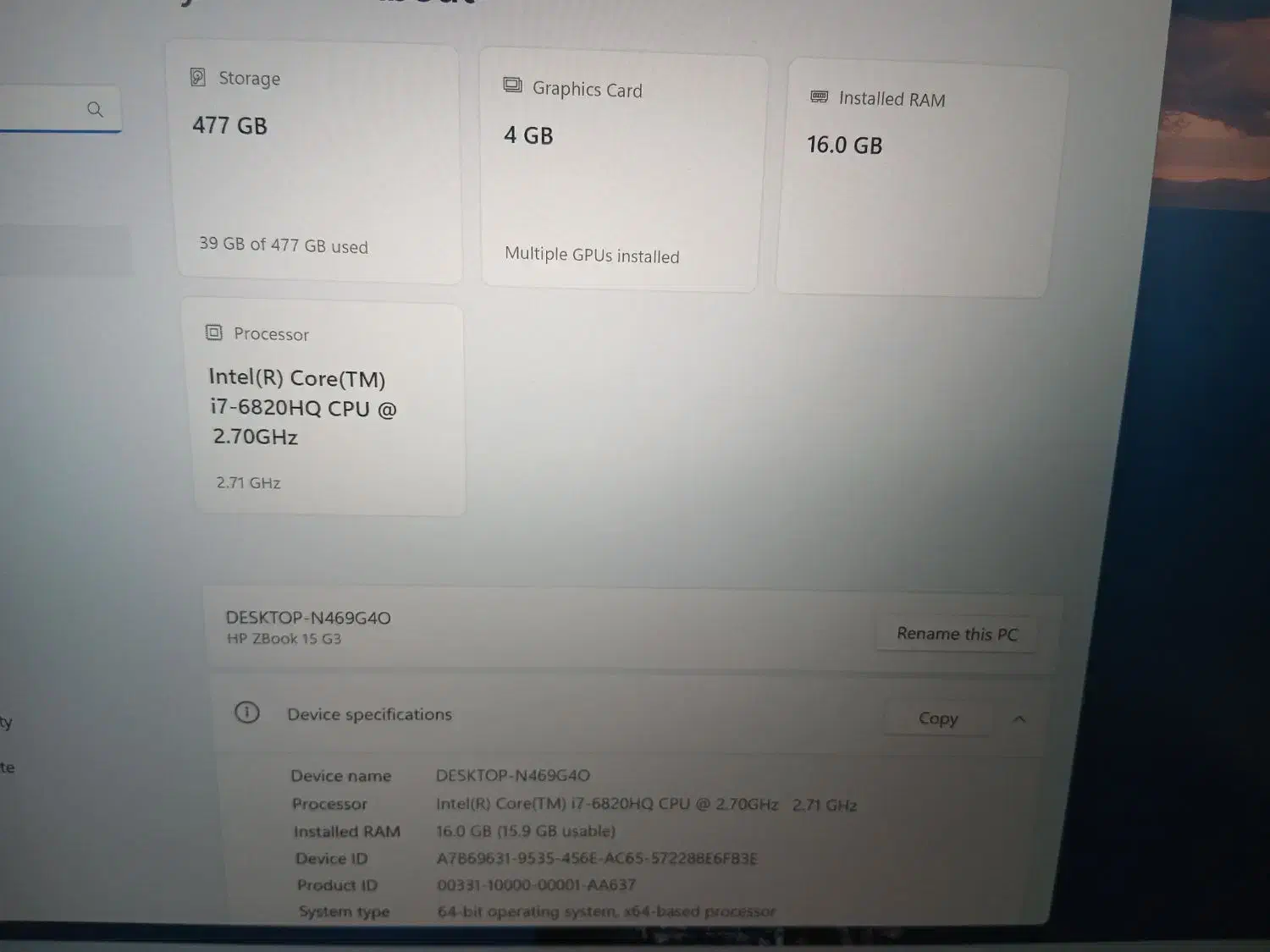 لپ تاپ hp zbook|رایانه همراه|بابل, |دیوار
