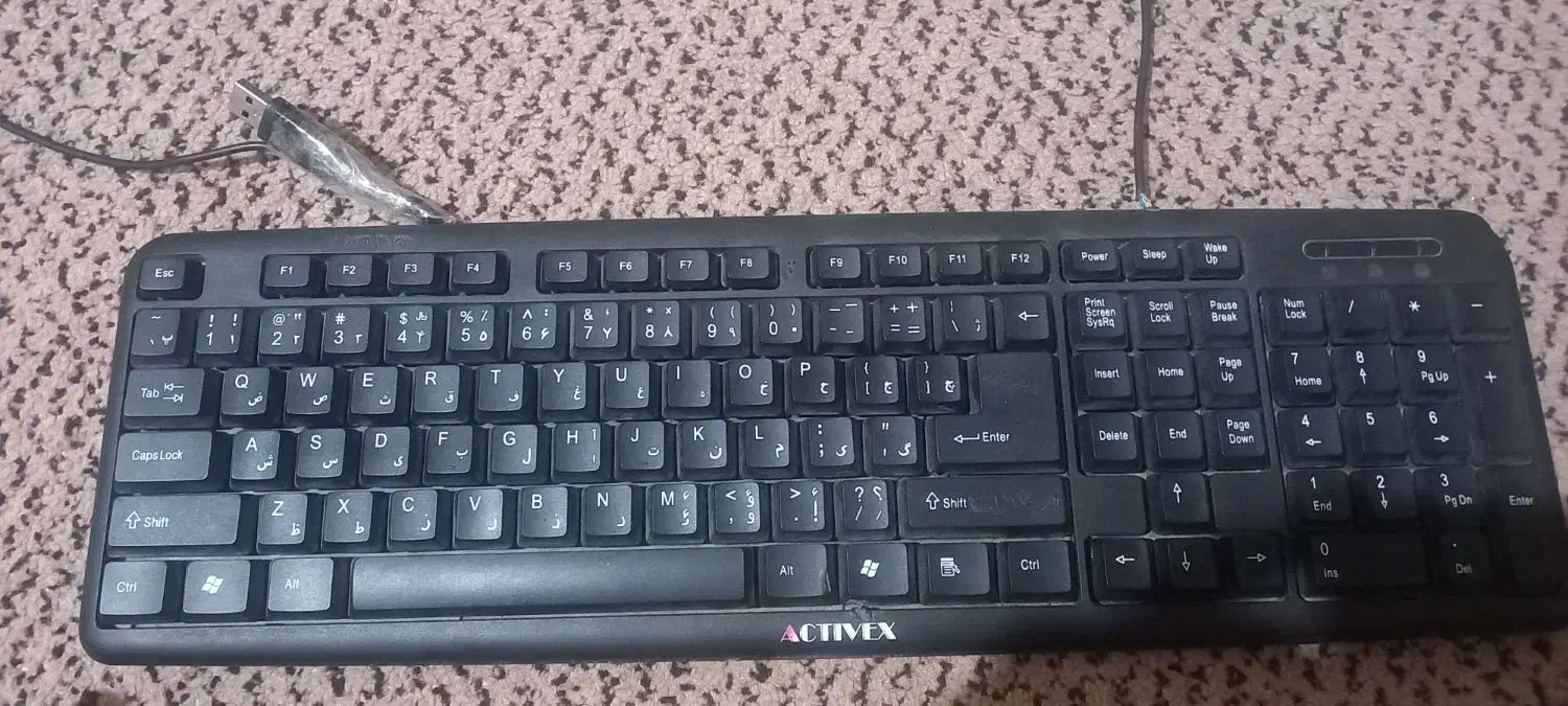 کیبورد سالم به شرط|قطعات و لوازم جانبی رایانه|گرگان, |دیوار