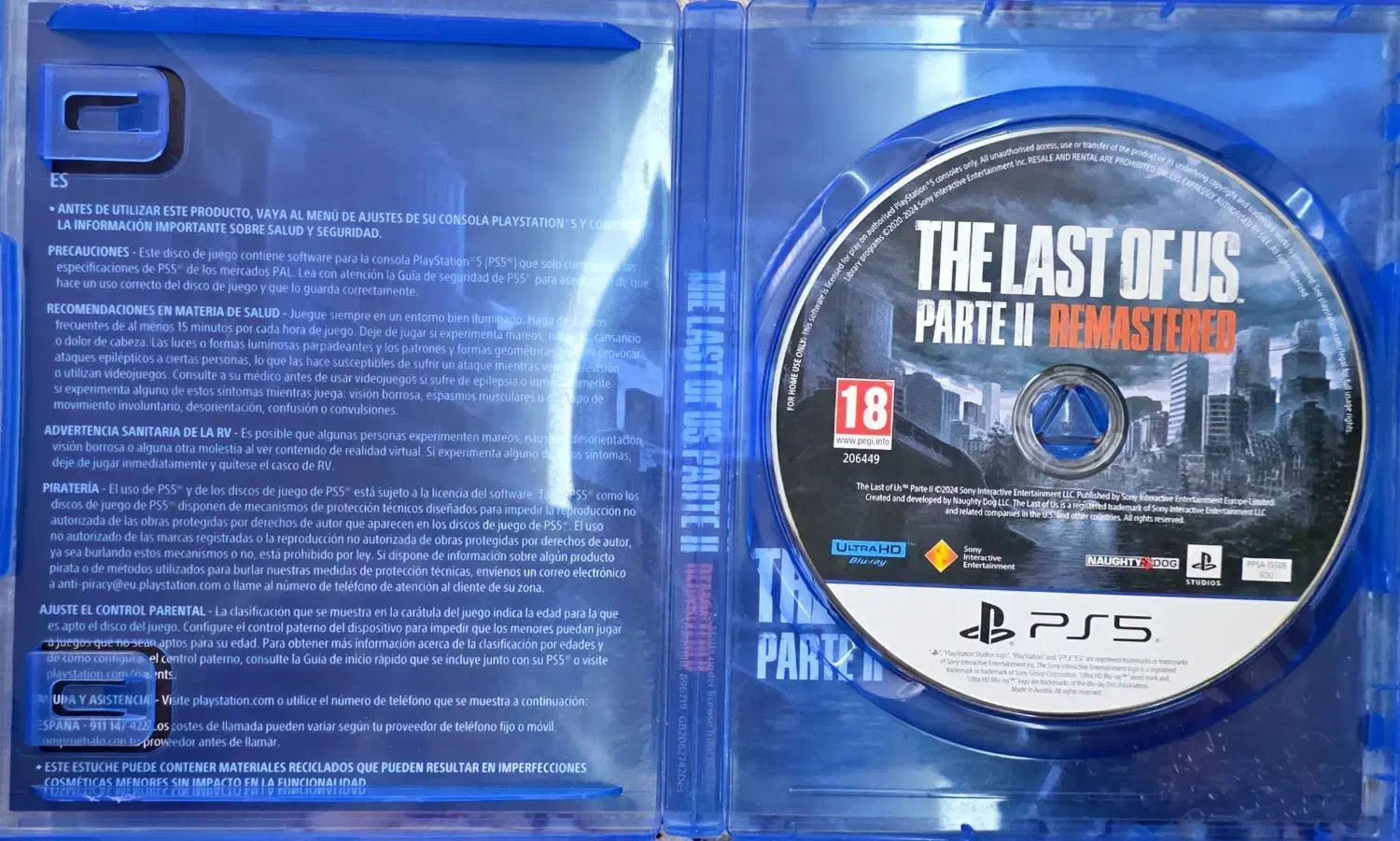 دیسک بازی The last of us Part 2 برای PS5|کنسول، بازی ویدئویی و آنلاین|رشت, باهنر|دیوار